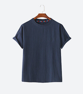 Dark Blue T-shirt Image