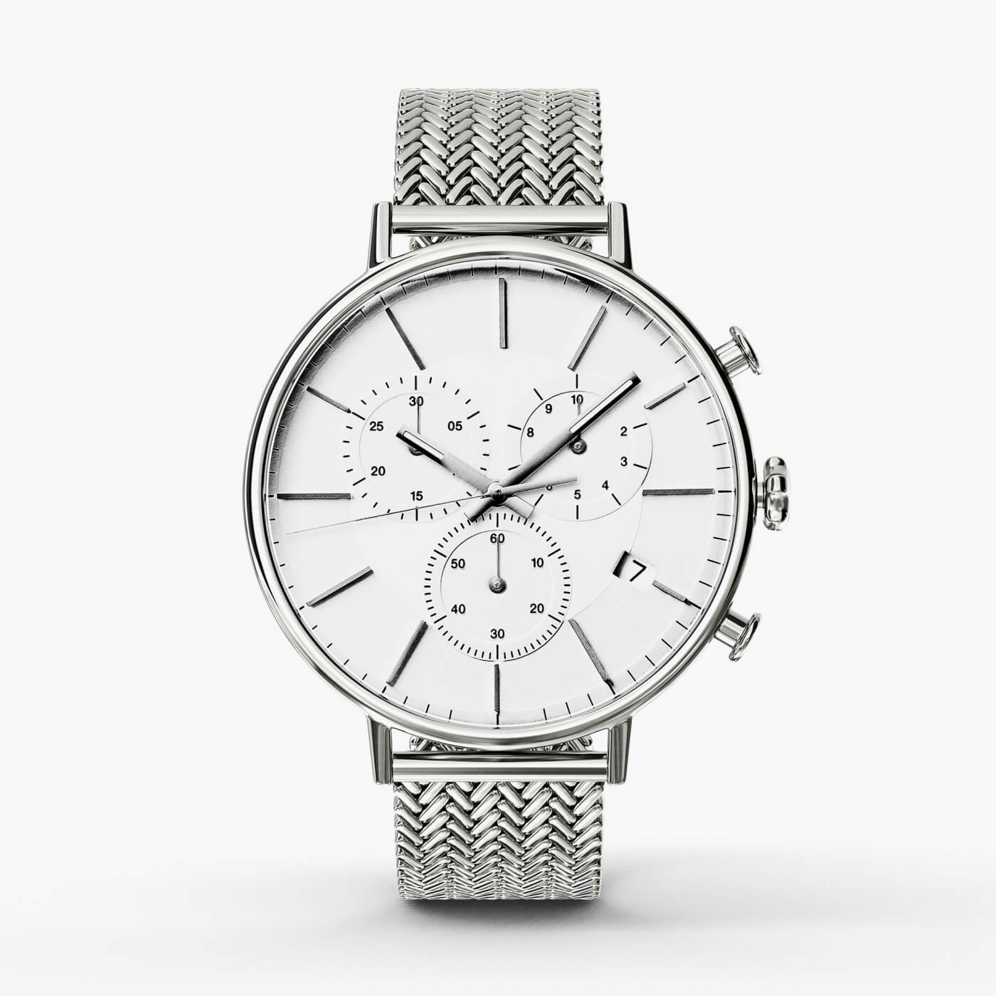 Silver Watch